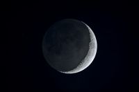 Mond mit Erdlicht - Andreas Eisele